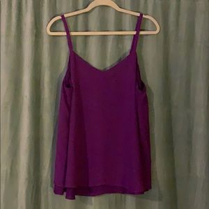 Torrid purple cami 00 never worn